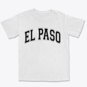 El Paso Texas Varsity Premium Heavyweight T-shirt