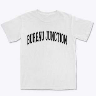 Bureau Junction Illinois Varsity Premium Heavyweight T-shirt