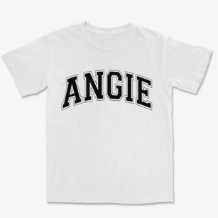 Angie Louisiana Varsity Premium Heavyweight T-shirt