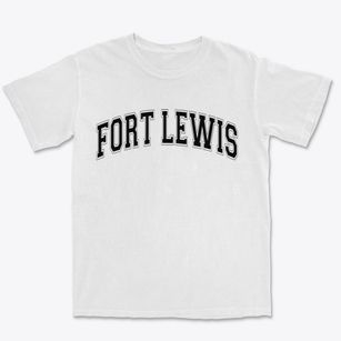 Fort Lewis Washington Varsity Premium Heavyweight T-shirt