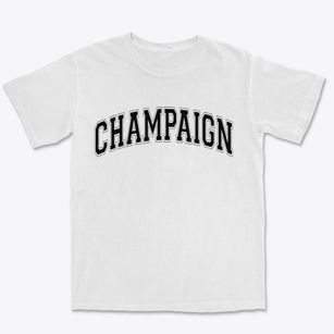 Champaign Illinois Varsity Premium Heavyweight T-shirt