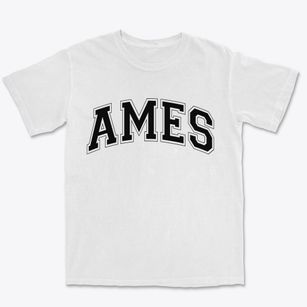 Ames Iowa Varsity Premium Heavyweight T-shirt
