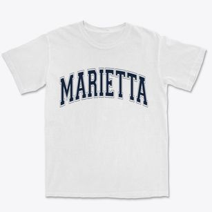 Marietta Pennsylvania Varsity Premium Heavyweight T-shirt