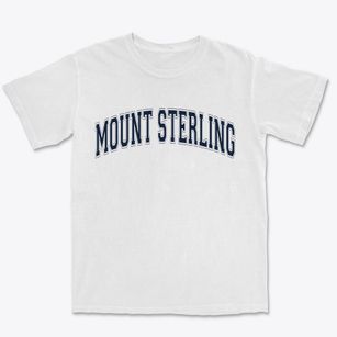 Mount Sterling Illinois Varsity Premium Heavyweight T-shirt
