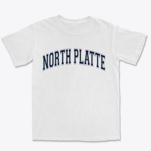 North Platte Nebraska Varsity Premium Heavyweight T-shirt