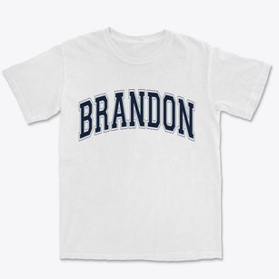 Brandon Mississippi Varsity Premium Heavyweight T-shirt