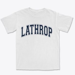Lathrop California Varsity Premium Heavyweight T-shirt