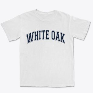 White Oak North Carolina Varsity Premium Heavyweight T-shirt
