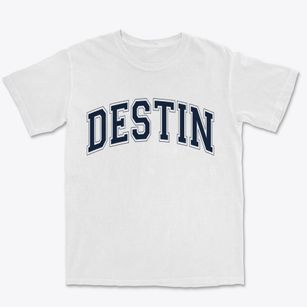 Destin Florida Varsity Premium Heavyweight T-shirt