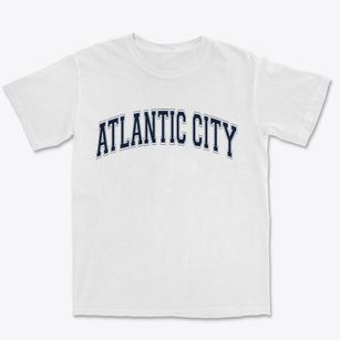Atlantic City Wyoming Varsity Premium Heavyweight T-shirt