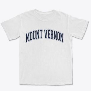 Mount Vernon Virginia Varsity Premium Heavyweight T-shirt