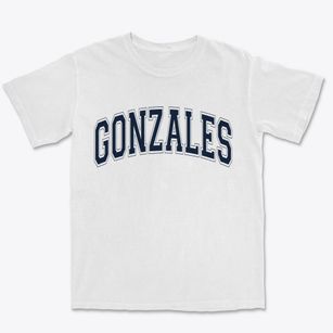 Gonzales Louisiana Varsity Premium Heavyweight T-shirt