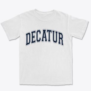 Decatur Illinois Varsity Premium Heavyweight T-shirt