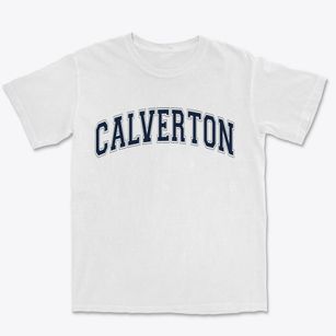 Calverton New York Varsity Premium Heavyweight T-shirt