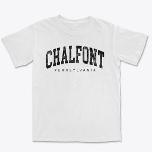 Chalfont Pennsylvania Urban Vibe Premium Heavyweight T-shirt