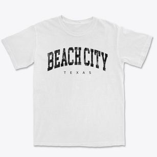 Beach City Texas Urban Vibe Premium Heavyweight T-shirt