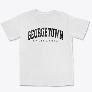 Georgetown California Urban Vibe Premium Heavyweight T-shirt