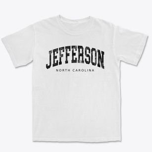 Jefferson North Carolina Urban Vibe Premium Heavyweight T-shirt