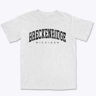 Breckenridge Michigan Urban Vibe Premium Heavyweight T-shirt