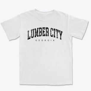 Lumber City Georgia Urban Vibe Premium Heavyweight T-shirt