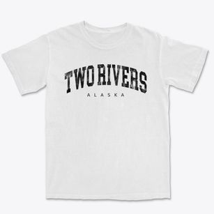 Two Rivers Alaska Urban Vibe Premium Heavyweight T-shirt