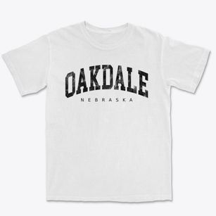 Oakdale Nebraska Urban Vibe Premium Heavyweight T-shirt