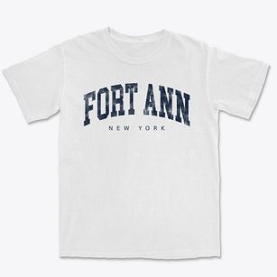 Fort Ann New York Urban Vibe Premium Heavyweight T-shirt