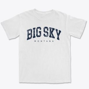 Big Sky Montana Urban Vibe Premium Heavyweight T-shirt