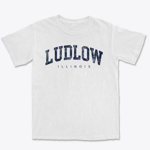Ludlow Illinois Urban Vibe Premium Heavyweight T-shirt