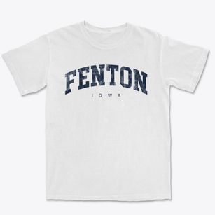 Fenton Iowa Urban Vibe Premium Heavyweight T-shirt