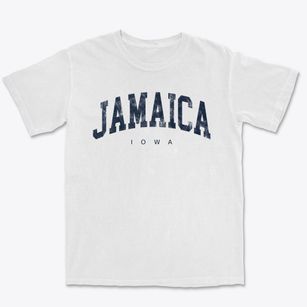 Jamaica Iowa Urban Vibe Premium Heavyweight T-shirt