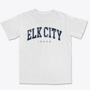 Elk City Idaho Urban Vibe Premium Heavyweight T-shirt
