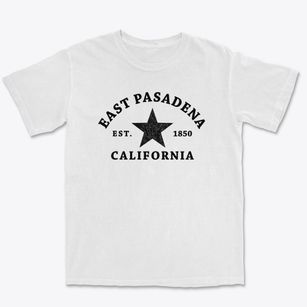 East Pasadena California Star Premium Heavyweight T-shirt