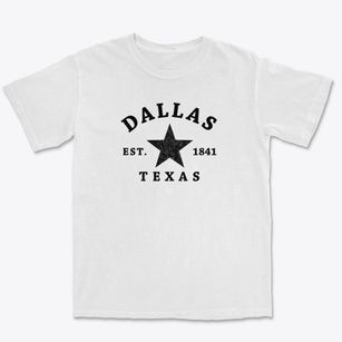 Dallas Texas Star Premium Heavyweight T-shirt