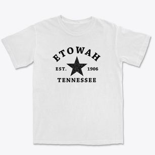 Etowah Tennessee Star Premium Heavyweight T-shirt