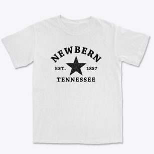 Newbern Tennessee Star Premium Heavyweight T-shirt