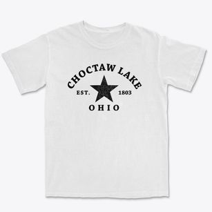 Choctaw Lake Ohio Star Premium Heavyweight T-shirt