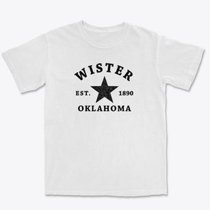 Wister Oklahoma Star Premium Heavyweight T-shirt