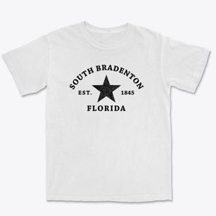 South Bradenton Florida Star Premium Heavyweight T-shirt