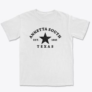 Annetta South Texas Star Premium Heavyweight T-shirt