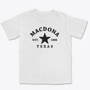 Macdona Texas Star Premium Heavyweight T-shirt