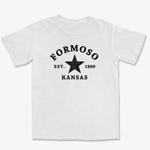 Formoso Kansas Star Premium Heavyweight T-shirt