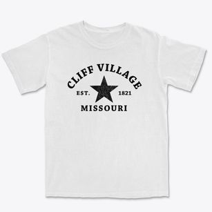 Cliff Village Missouri Star Premium Heavyweight T-shirt