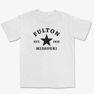 Fulton Missouri Star Premium Heavyweight T-shirt