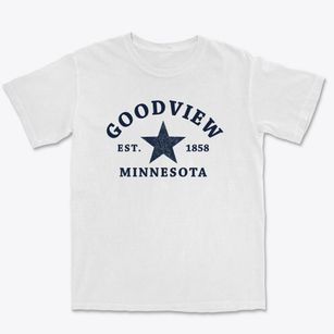 Goodview Minnesota Star Premium Heavyweight T-shirt