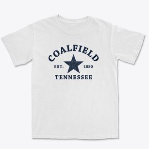 Coalfield Tennessee Star Premium Heavyweight T-shirt