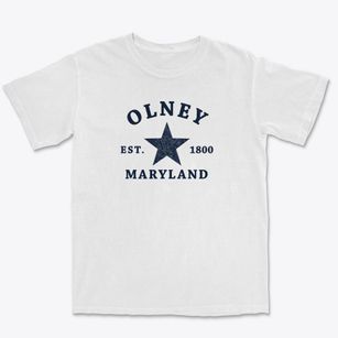 Olney Maryland Star Premium Heavyweight T-shirt