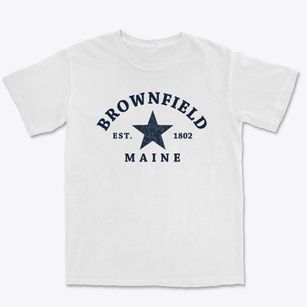 Brownfield Maine Star Premium Heavyweight T-shirt