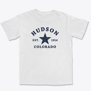 Hudson Colorado Star Premium Heavyweight T-shirt