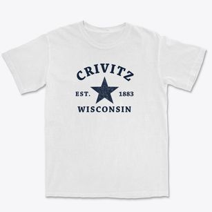 Crivitz Wisconsin Star Premium Heavyweight T-shirt